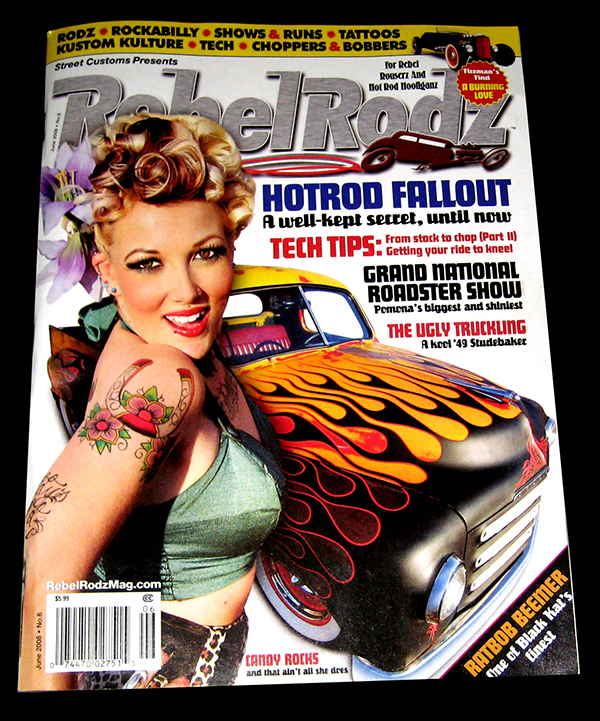 Hot Rod Choper In Rebel Rodz Magazine